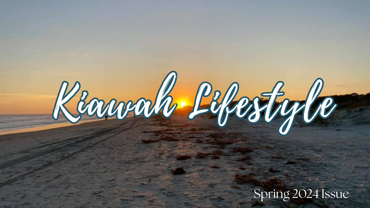 Reading Kiawah Lifestyle newsletter covering island news March 2024
